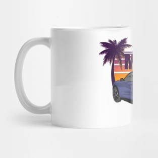 Sunset Mach-E in Infinite Blue Mug